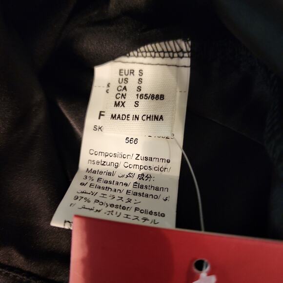 Verdusa NWT Black Strappy Bodycon Satin Dress Size S‎ - Picture 5 of 9